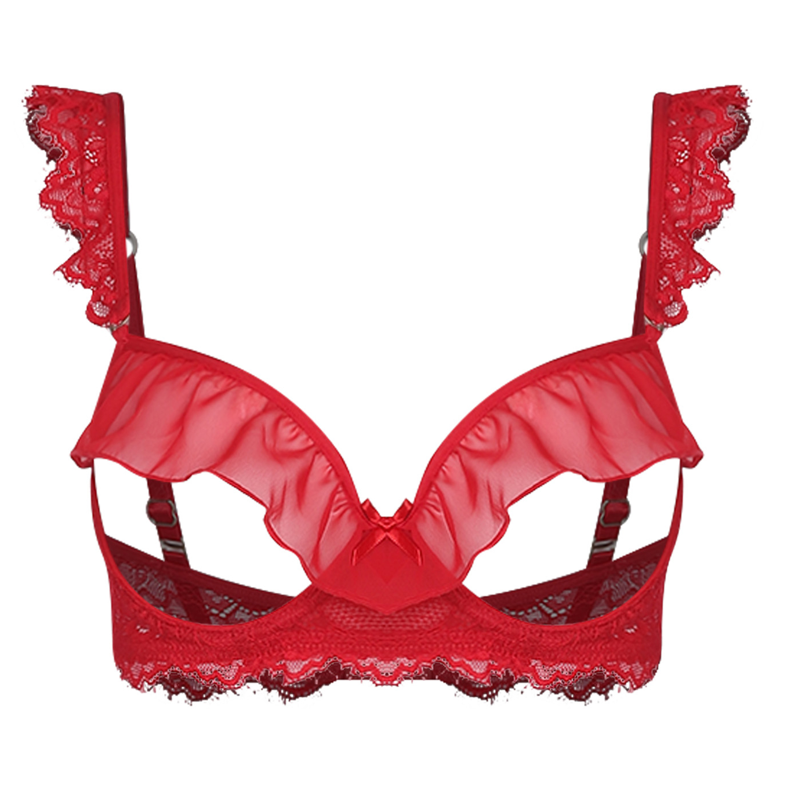 Womens Adult Honeymoon Lingeri - Demi Bra Balconette บทวิจารณ์และราคา