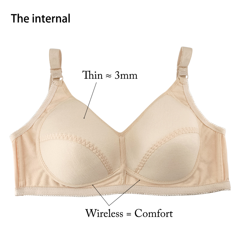 Embossed Bras for Women Suppor - Full Coverage Bra บทวิจารณ์และราคา