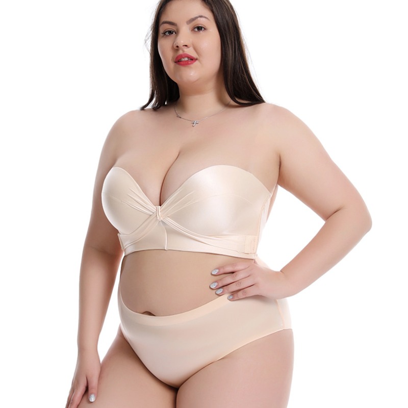 Curvy Plus Size F Cup Straples - Minimizer Bra Women บทวิจารณ์และราคา