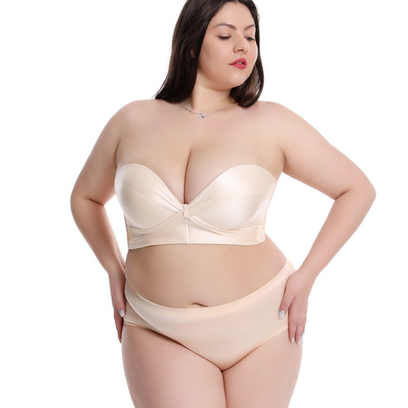 Curvy Plus Size F Cup Straples - Minimizer Bra Women บทวิจารณ์และราคา