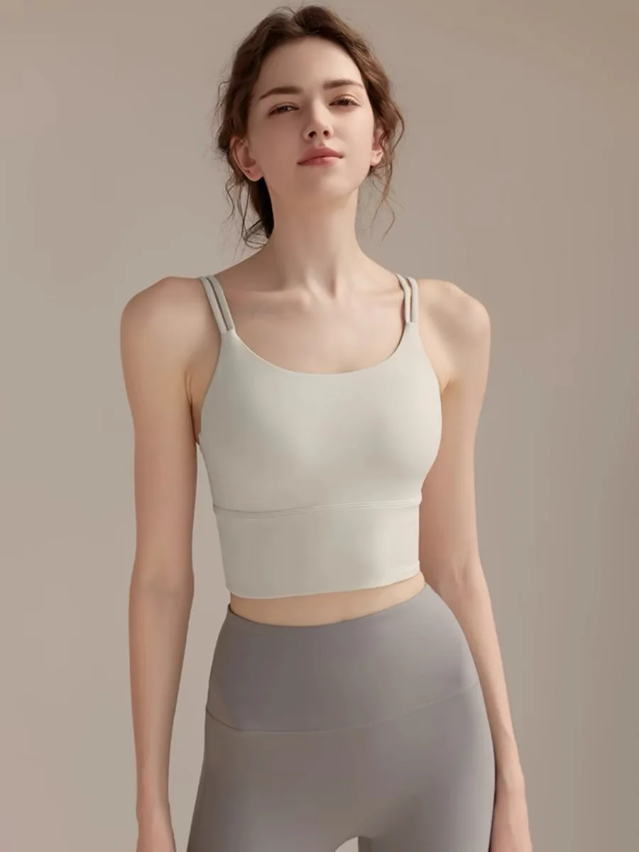 Women's Yoga Vest Fitness Runn - Sports Bra Racerback บทวิจารณ์และราคา