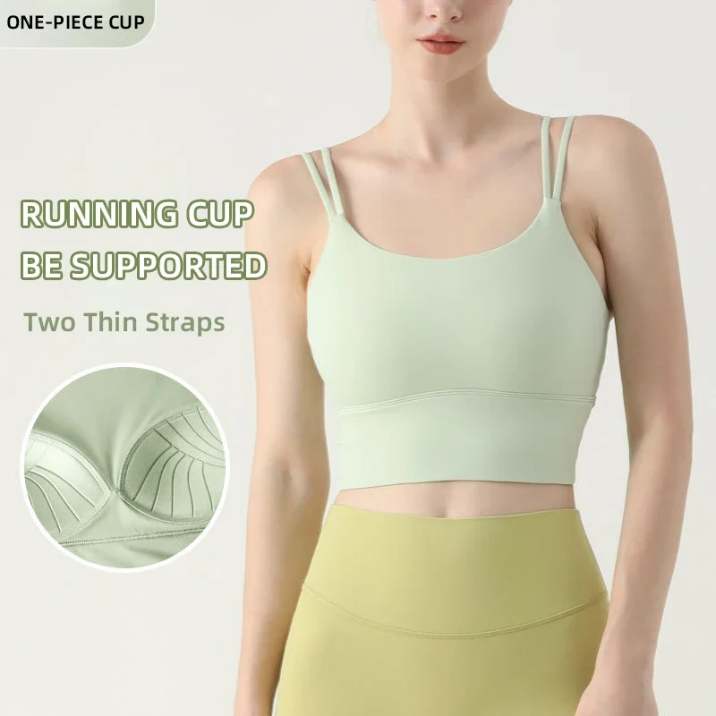 Women's Yoga Vest Fitness Runn - Sports Bra Racerback บทวิจารณ์และราคา