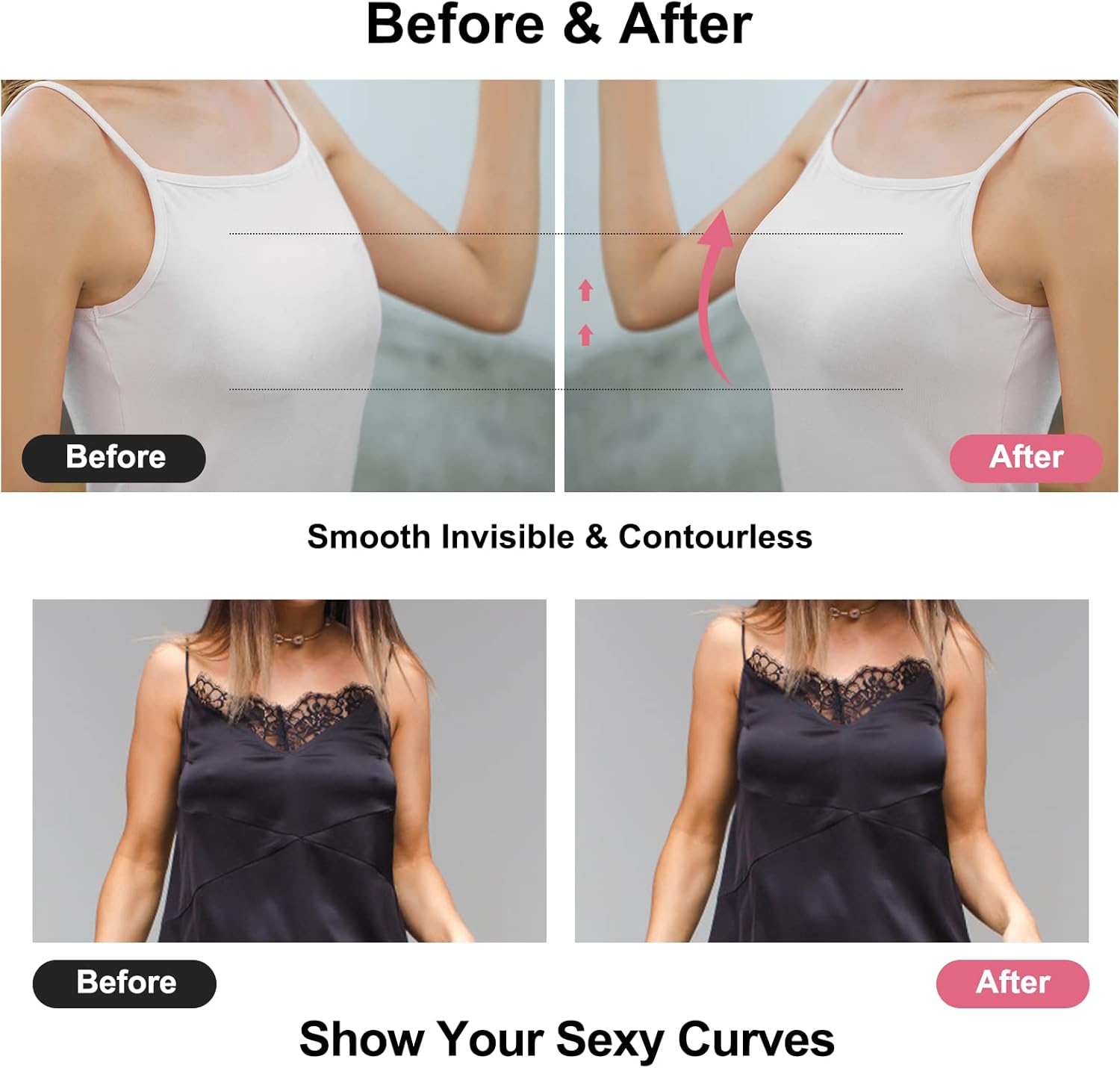 Sticky Bra Push Up Adhesive Br - Strapless Bra Adhesive บทวิจารณ์และราคา