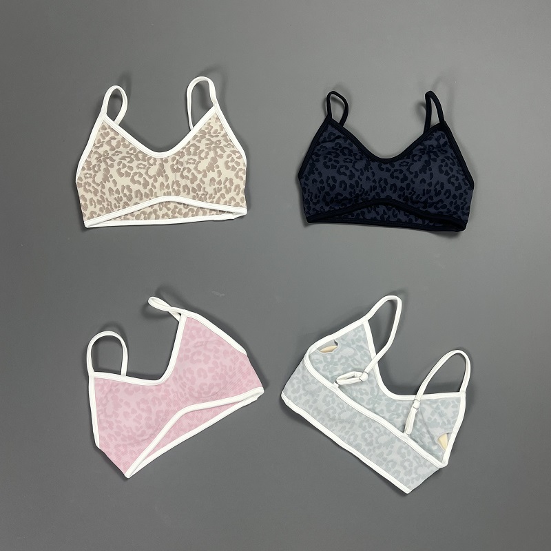 HISTELLO Sports Bra Women Leop - Sports Bra Racerback บทวิจารณ์และราคา