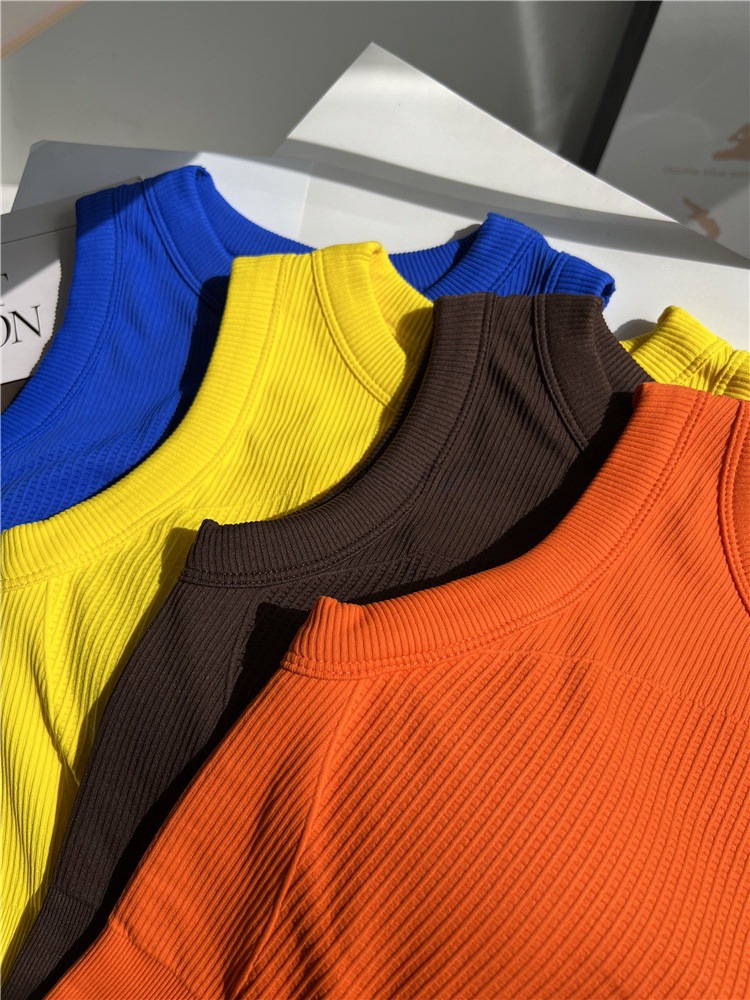 Women's Candy-Colored Yoga Tan - T Shirt Bra Seamless บทวิจารณ์และราคา