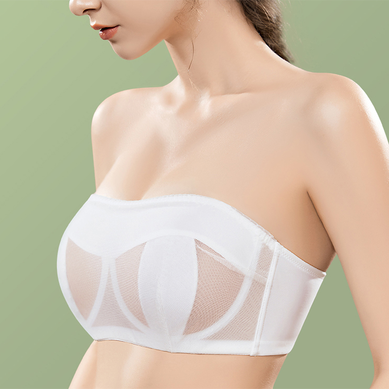 Strapless Bras for Women Trans - Demi Bra Balconette บทวิจารณ์และราคา