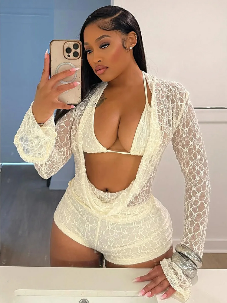Weird Puss Sexy See Through 3  - Lace Bralette Set บทวิจารณ์และราคา