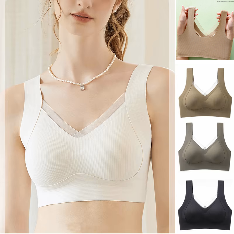 1pcs Women's Bra Breathable Ga - Full Coverage Bra บทวิจารณ์และราคา