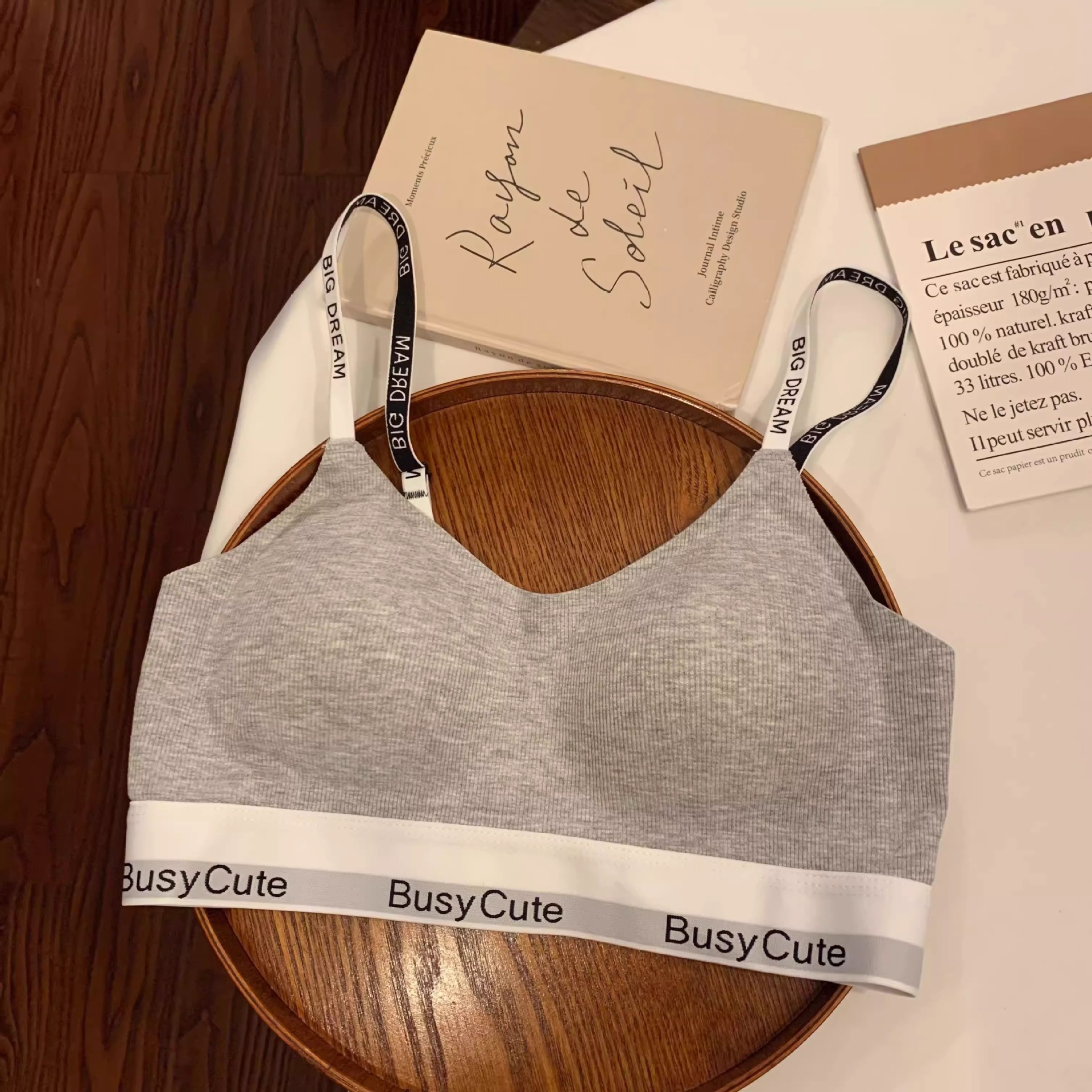 Sports Bra Set for Smaller Bus - Cotton Bra Everyday บทวิจารณ์และราคา