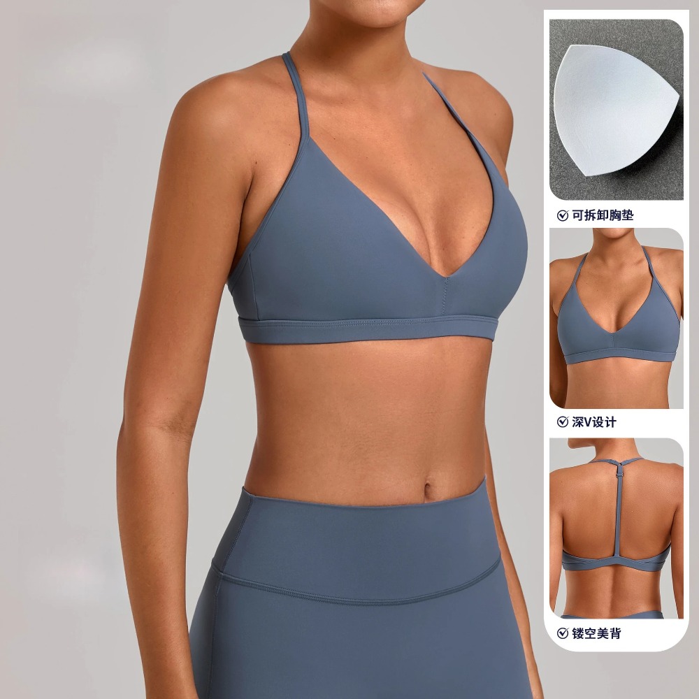 Gym Workout Fitness Top Adjust - Sports Bra Racerback บทวิจารณ์และราคา