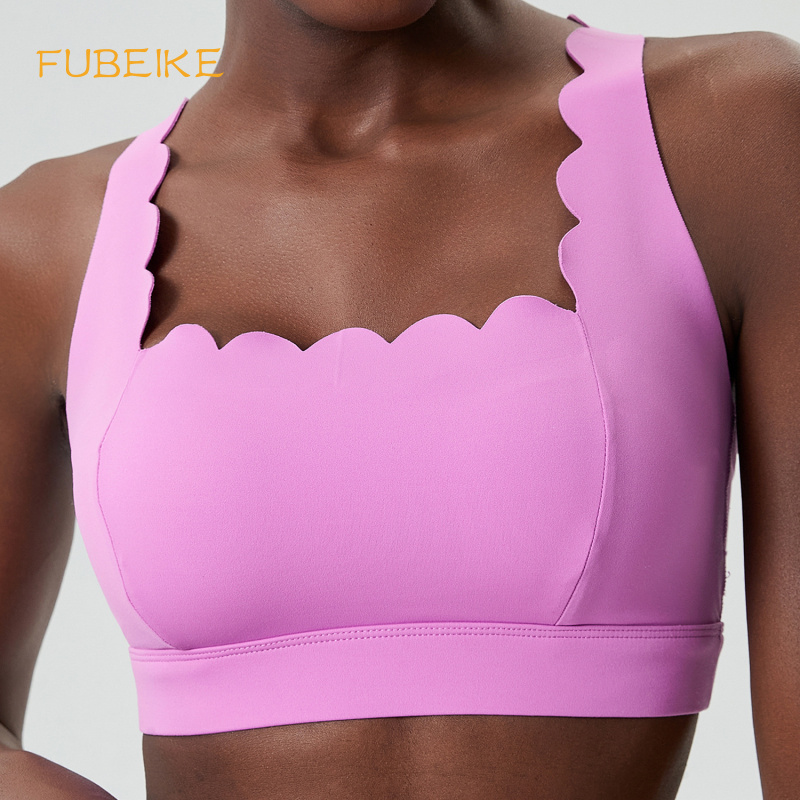 FUBEIKE Small Wave Double-Shou - Sports Bra Racerback บทวิจารณ์และราคา