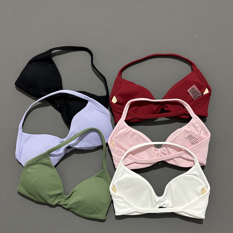 Sports Strappy Bra Yoga Underw - Sports Bra Racerback บทวิจารณ์และราคา