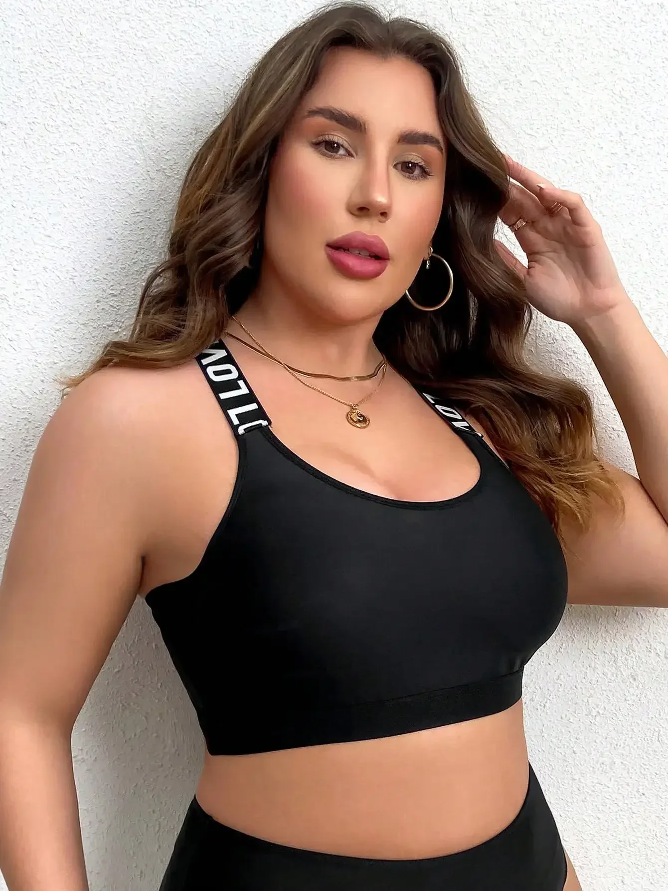 Plus Size Women Sports Bra, Bl - Full Coverage Bra บทวิจารณ์และราคา