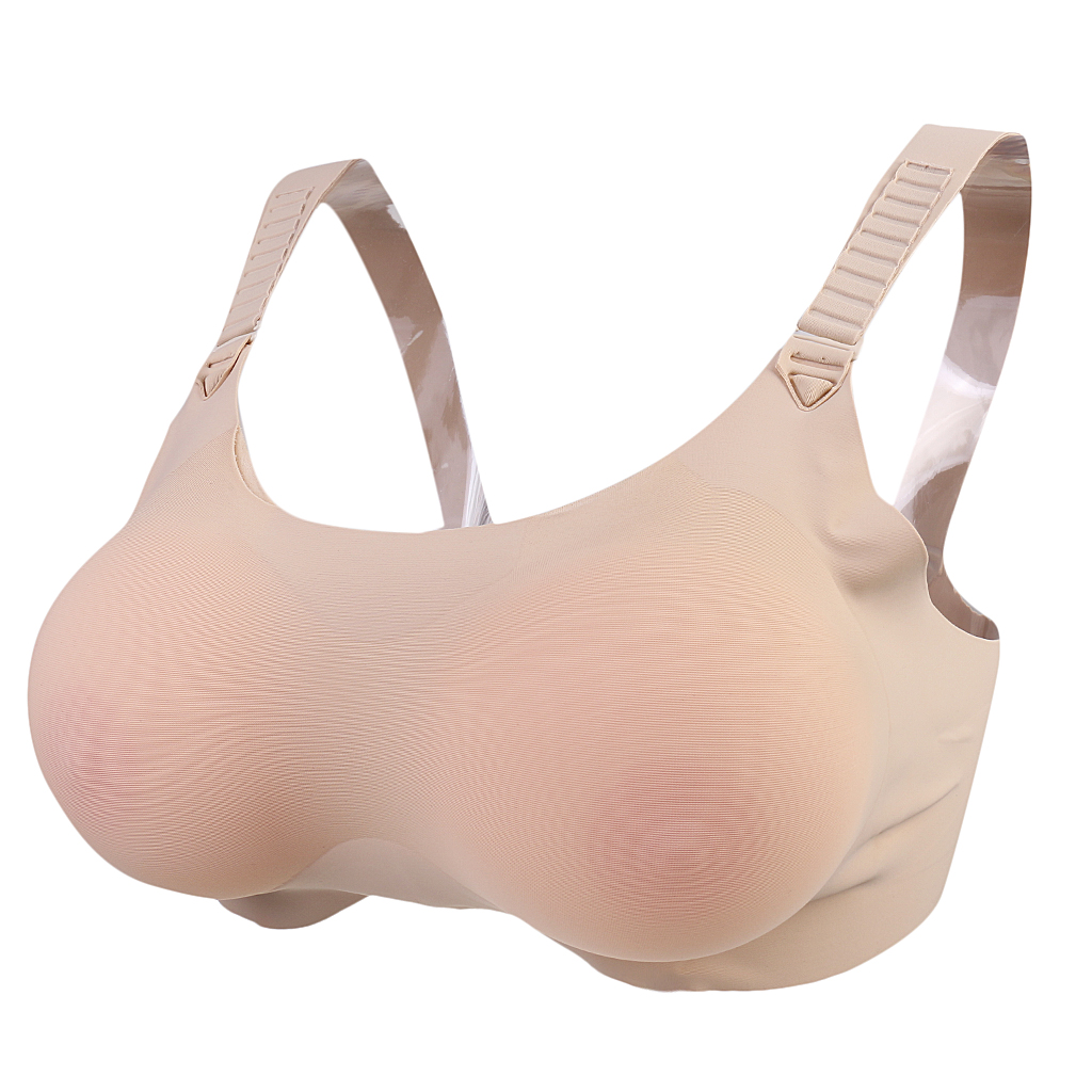 Silicone Breast Forms Fake Boo - Mastectomy Bra Pocket บทวิจารณ์และราคา