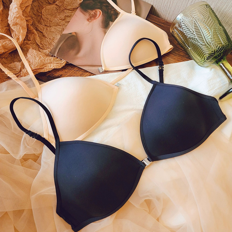 Women Seamless Bras Deep V Nec - Sleep Bra Bralette บทวิจารณ์และราคา
