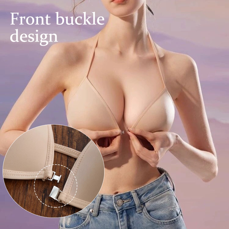 Women Seamless Bras Deep V Nec - Sleep Bra Bralette บทวิจารณ์และราคา
