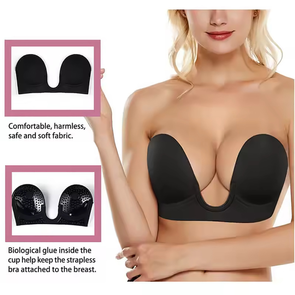 Invisible Push Up Bra Straples - Backless Bra Sticky บทวิจารณ์และราคา