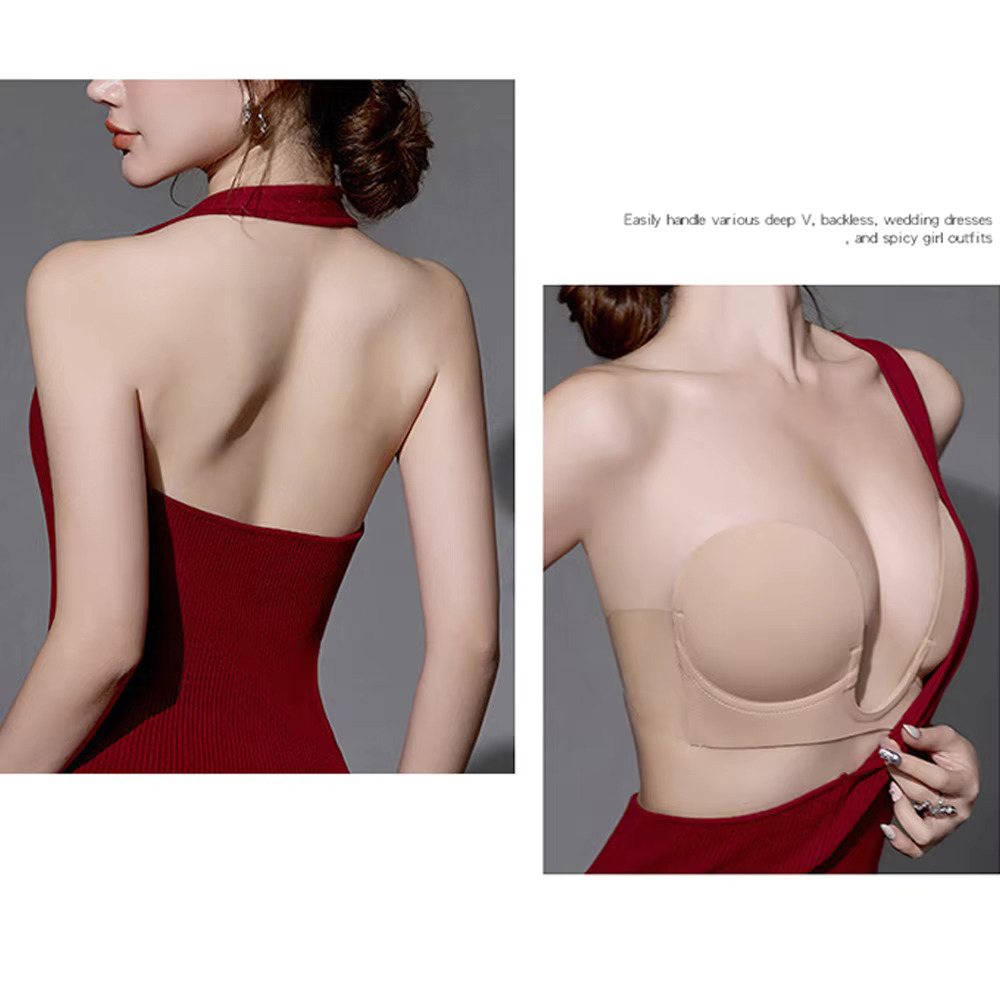Invisible Push Up Bra Straples - Backless Bra Sticky บทวิจารณ์และราคา