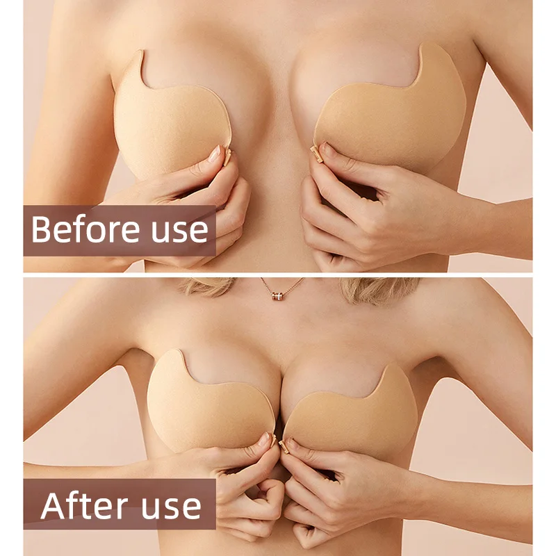 Sexy Women's bra Invisible Pus - Backless Bra Sticky บทวิจารณ์และราคา