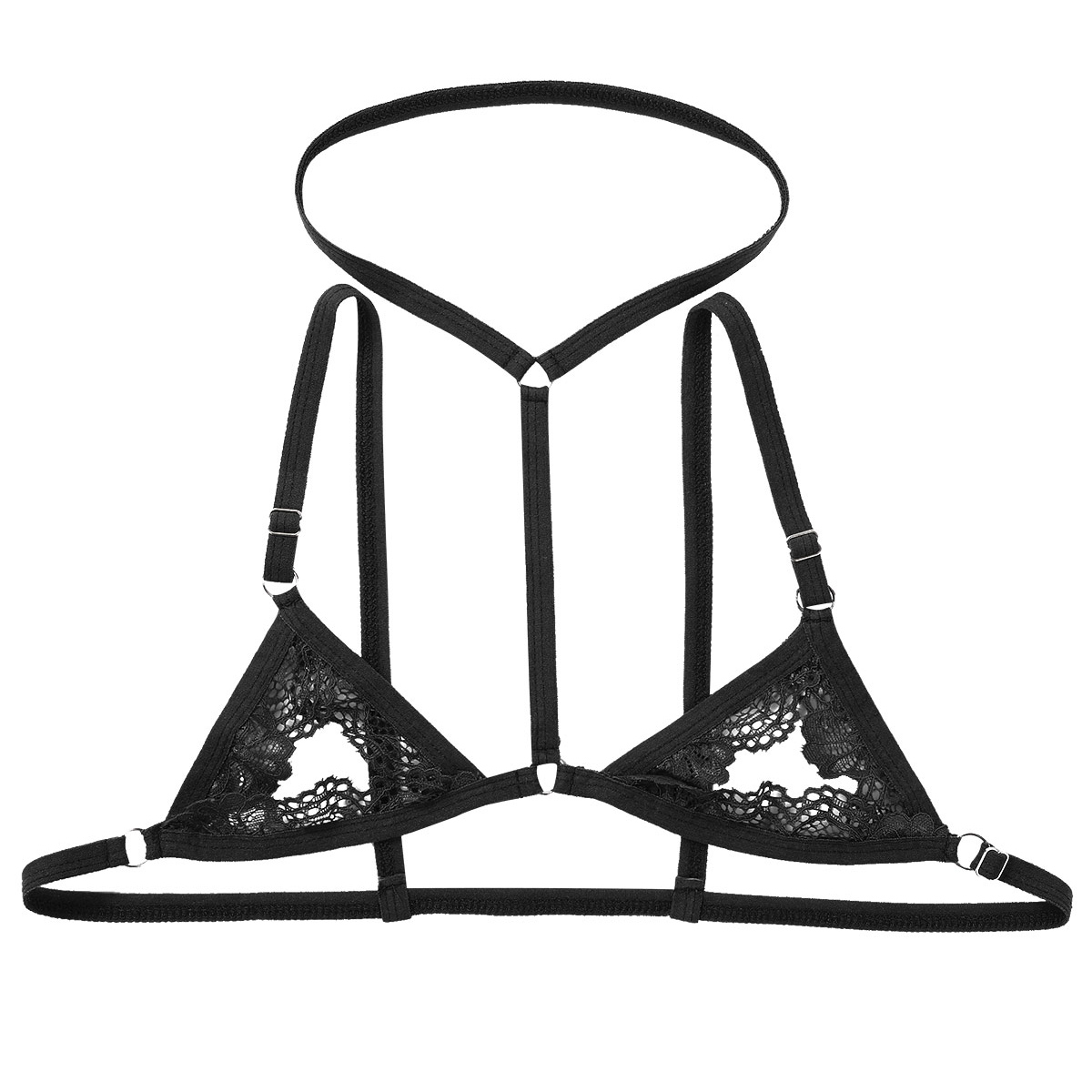 Sexy Men Harness Erotic Bra Ma - Sheer Bra Lace บทวิจารณ์และราคา