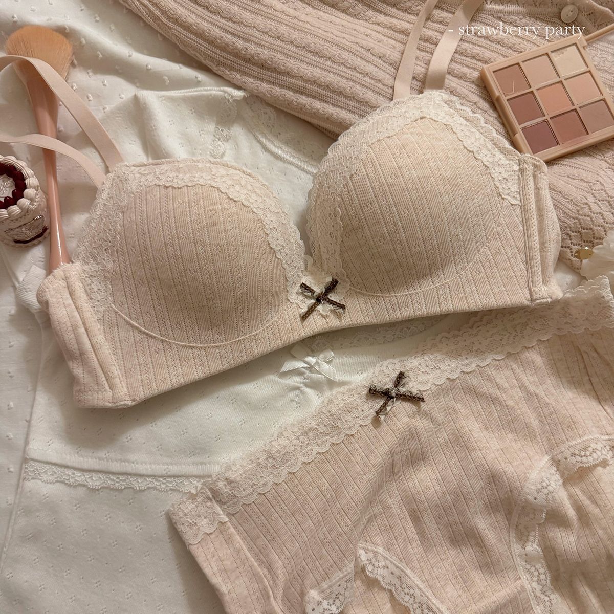 Teenage Sexy Lace Floral Bra S - Cotton Bra Everyday บทวิจารณ์และราคา