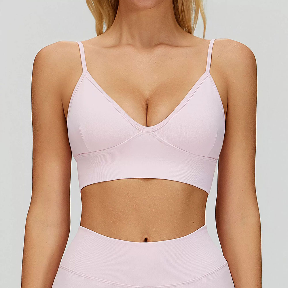 Sports Bra Women Breathable Sh - Plunge Bra Push Up บทวิจารณ์และราคา