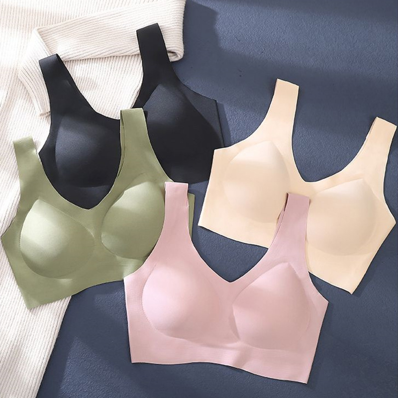Seamless Minimizer Bra Women W - Sleep Bra Bralette บทวิจารณ์และราคา