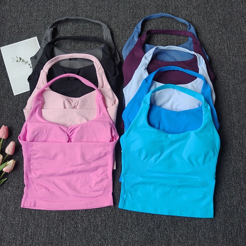 Women's Seamless Halter Top Sp - T Shirt Bra Seamless บทวิจารณ์และราคา