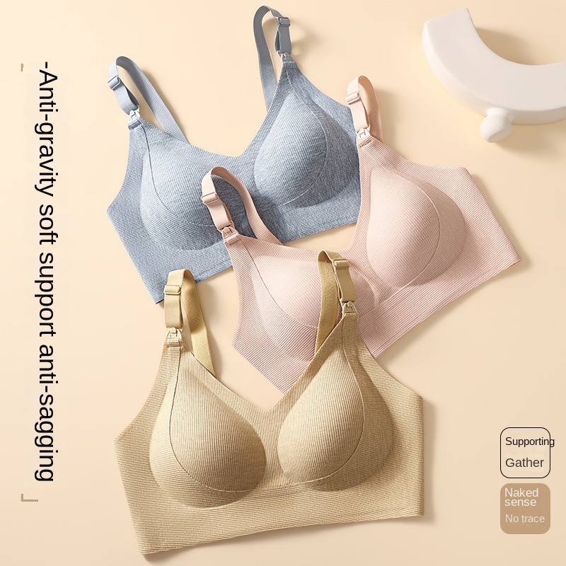 Postpartum Nursing Bra with Fr - Nursing Bra Clip บทวิจารณ์และราคา