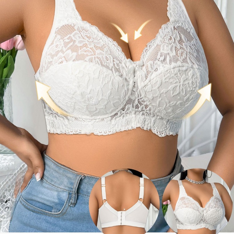 Sexy Plus Size Bra 110F Push U - Plunge Bra Push Up บทวิจารณ์และราคา