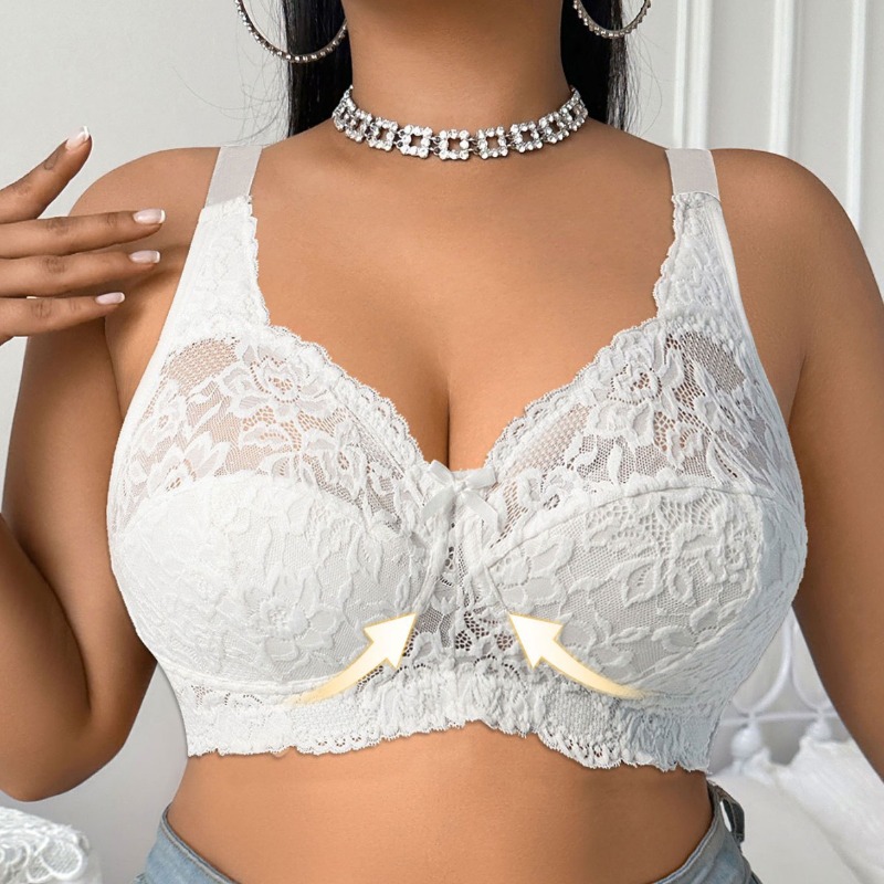 Sexy Plus Size Bra 110F Push U - Plunge Bra Push Up บทวิจารณ์และราคา