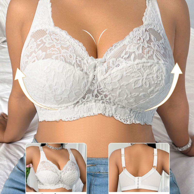 Sexy Plus Size Bra 110F Push U - Plunge Bra Push Up บทวิจารณ์และราคา