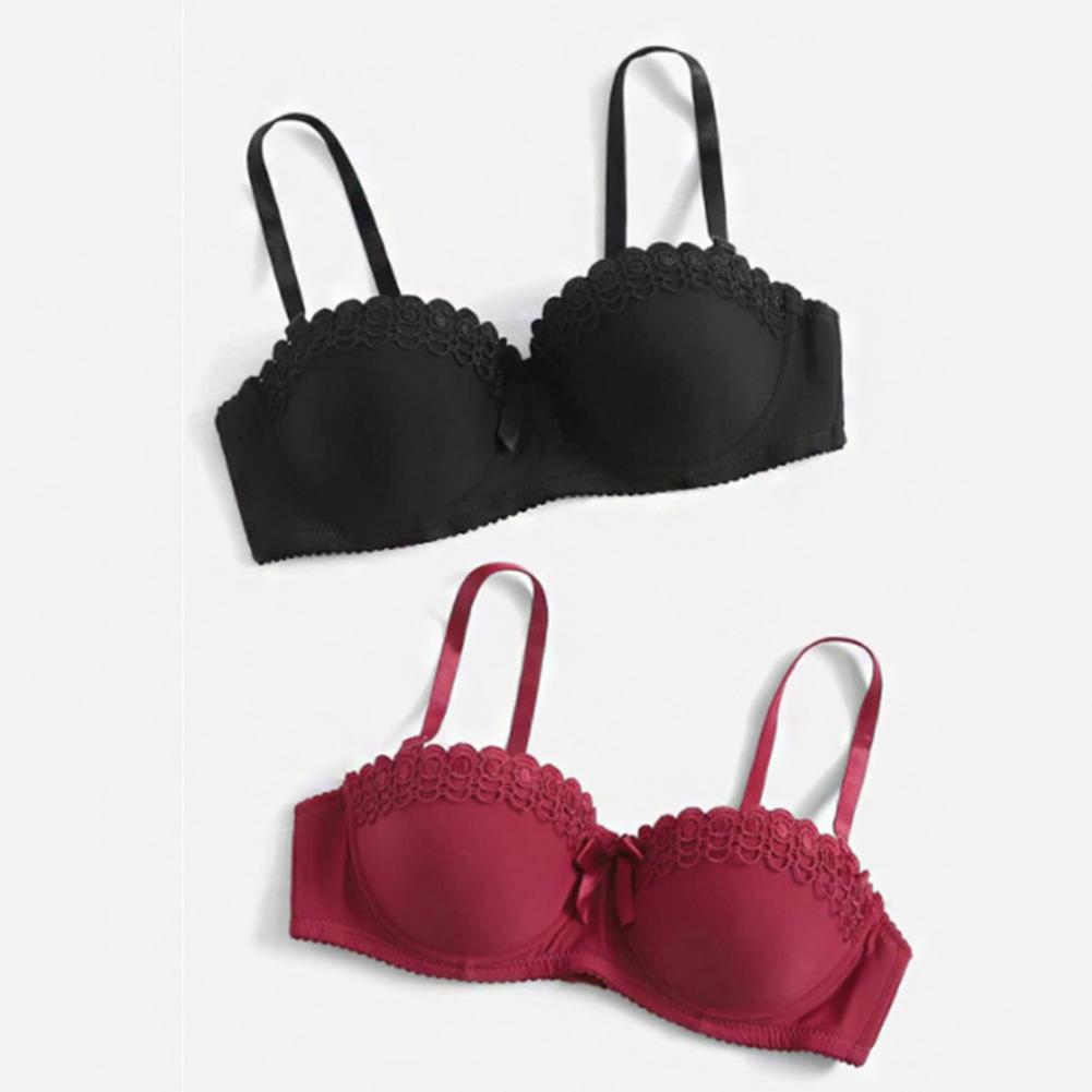 Nylon Bra Lace Bralettes for W - Demi Bra Balconette บทวิจารณ์และราคา