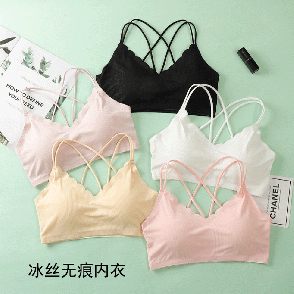 3D Sexy Lingerie Seamless Spor - Sheer Bra Lace บทวิจารณ์และราคา