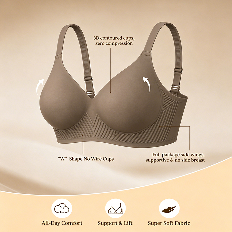 Full Coverage Push Up Jelly Su - Underwire Bra Padded บทวิจารณ์และราคา