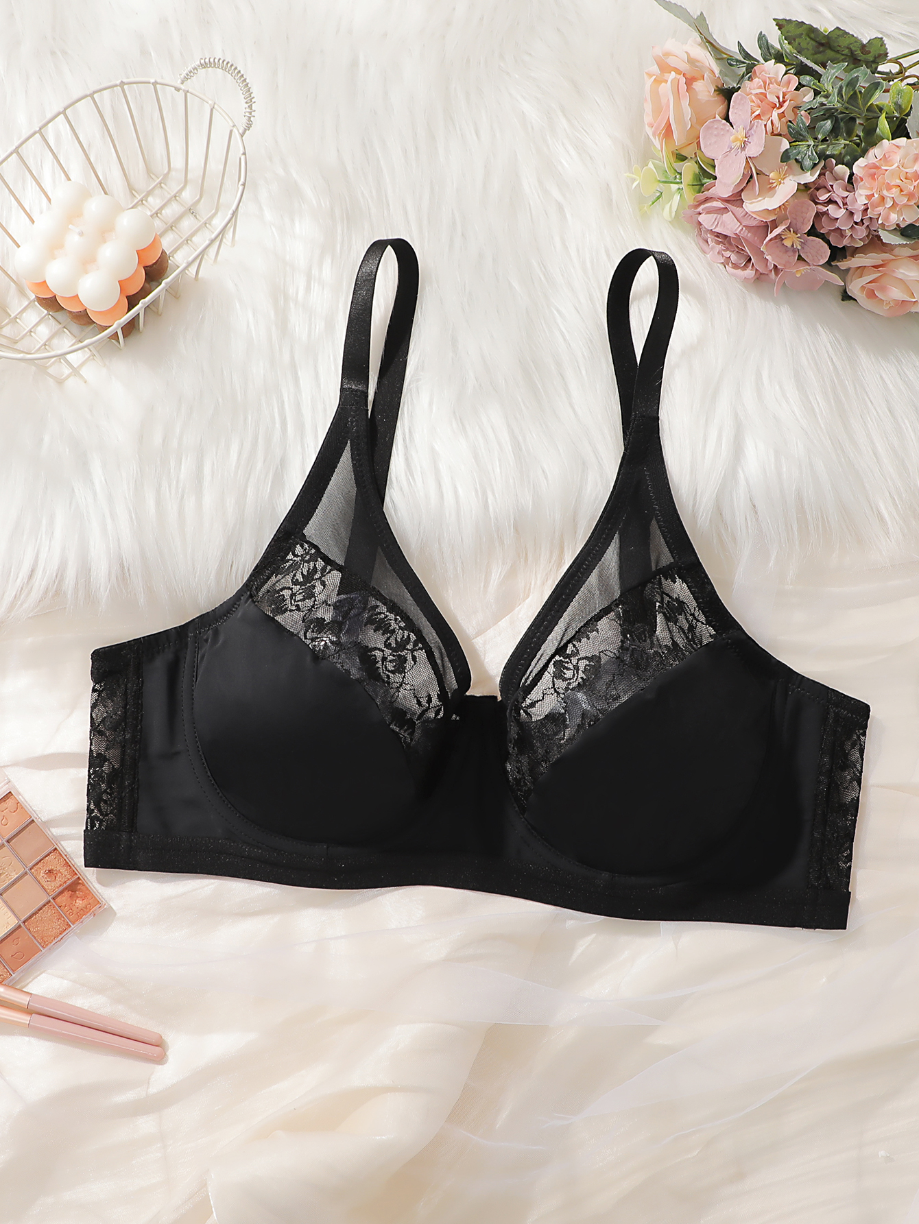 Plus Size Lace Minimizer Bra,  - Minimizer Bra Women บทวิจารณ์และราคา