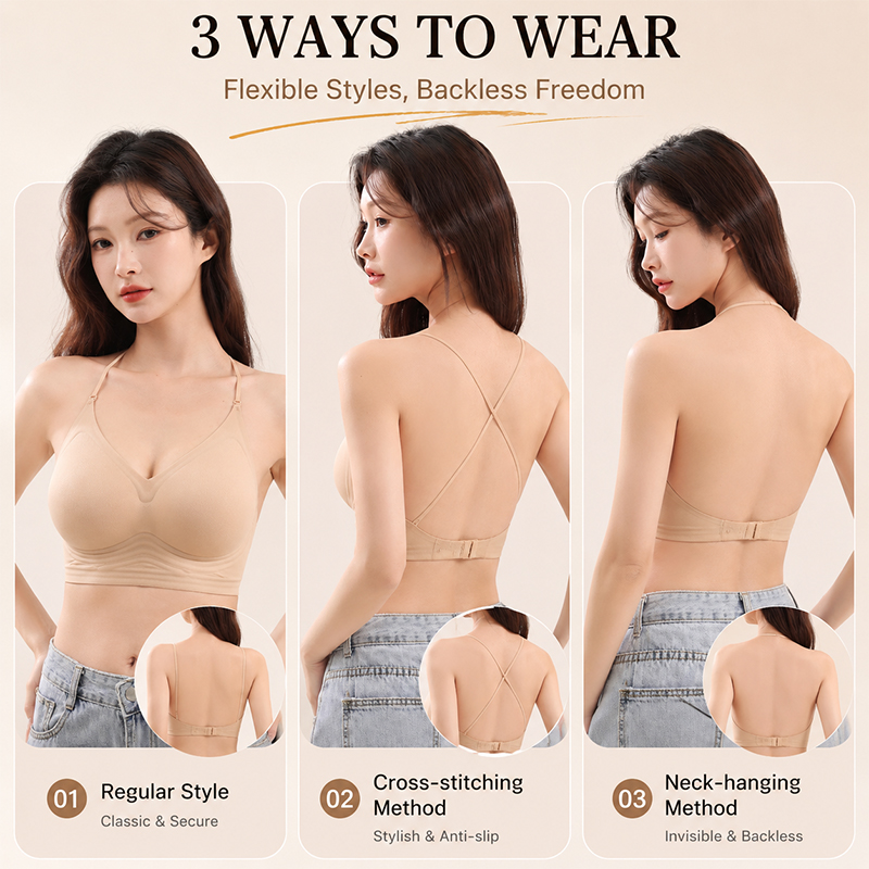 FINETOO Seamless Wave Support  - Sleep Bra Bralette บทวิจารณ์และราคา