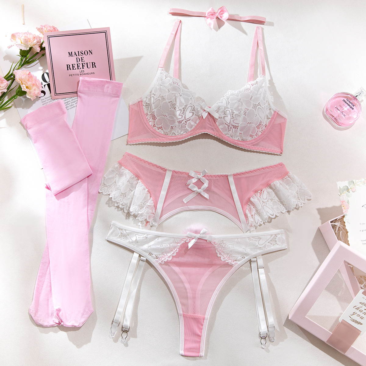 Sexy Hot Selling Lace Mesh Lin - Nursing Bra Clip บทวิจารณ์และราคา