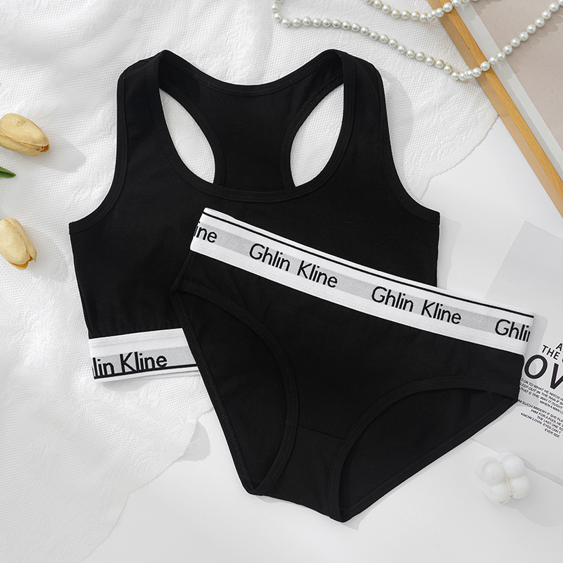 2PCS Ghlin Kline Underwear wit - T Shirt Bra Seamless บทวิจารณ์และราคา