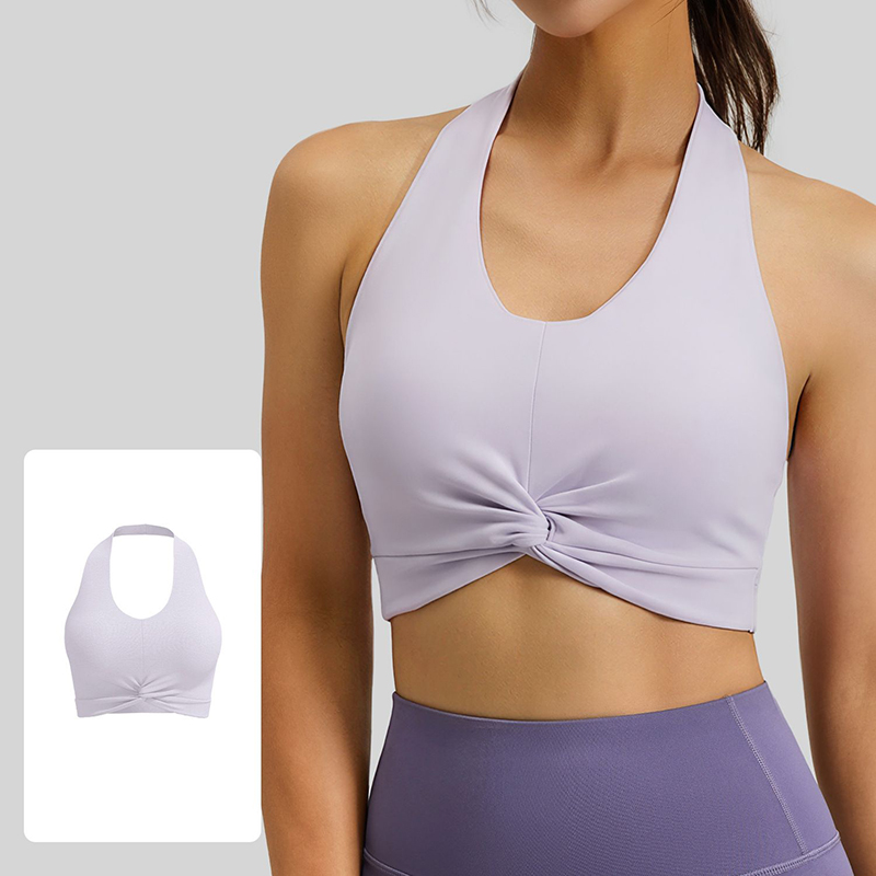 New Women Halter Neck Sports B - Underwire Bra Padded บทวิจารณ์และราคา