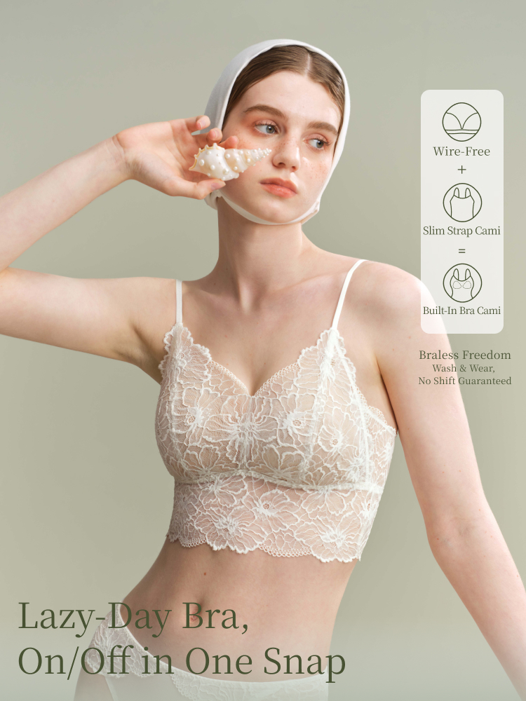 SUJIIN Sexy Lace Cami Tops for - T Shirt Bra Seamless บทวิจารณ์และราคา