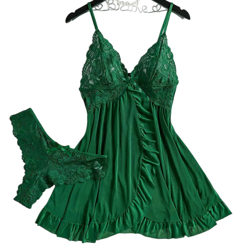 Soft Sheer Nighty Pajamas Hots - Sheer Mesh Bra บทวิจารณ์และราคา