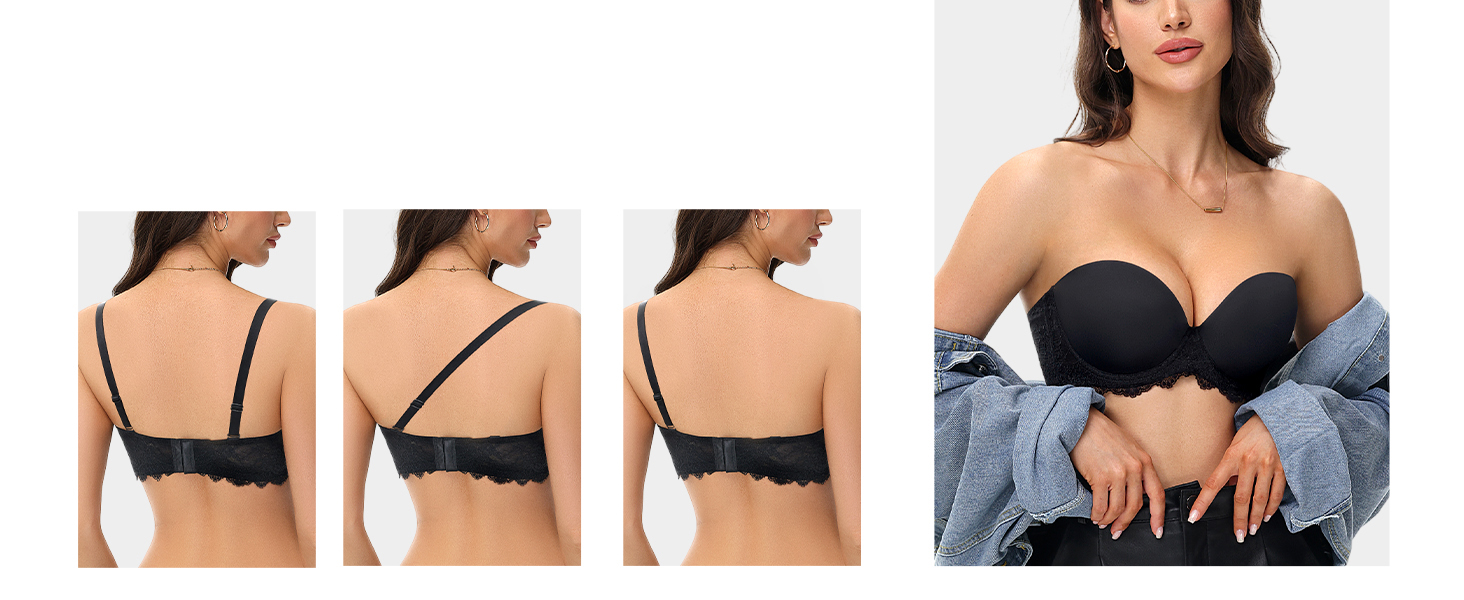 New Women Bras Sexy Lingerie L - Convertible Bra Multiway บทวิจารณ์และราคา