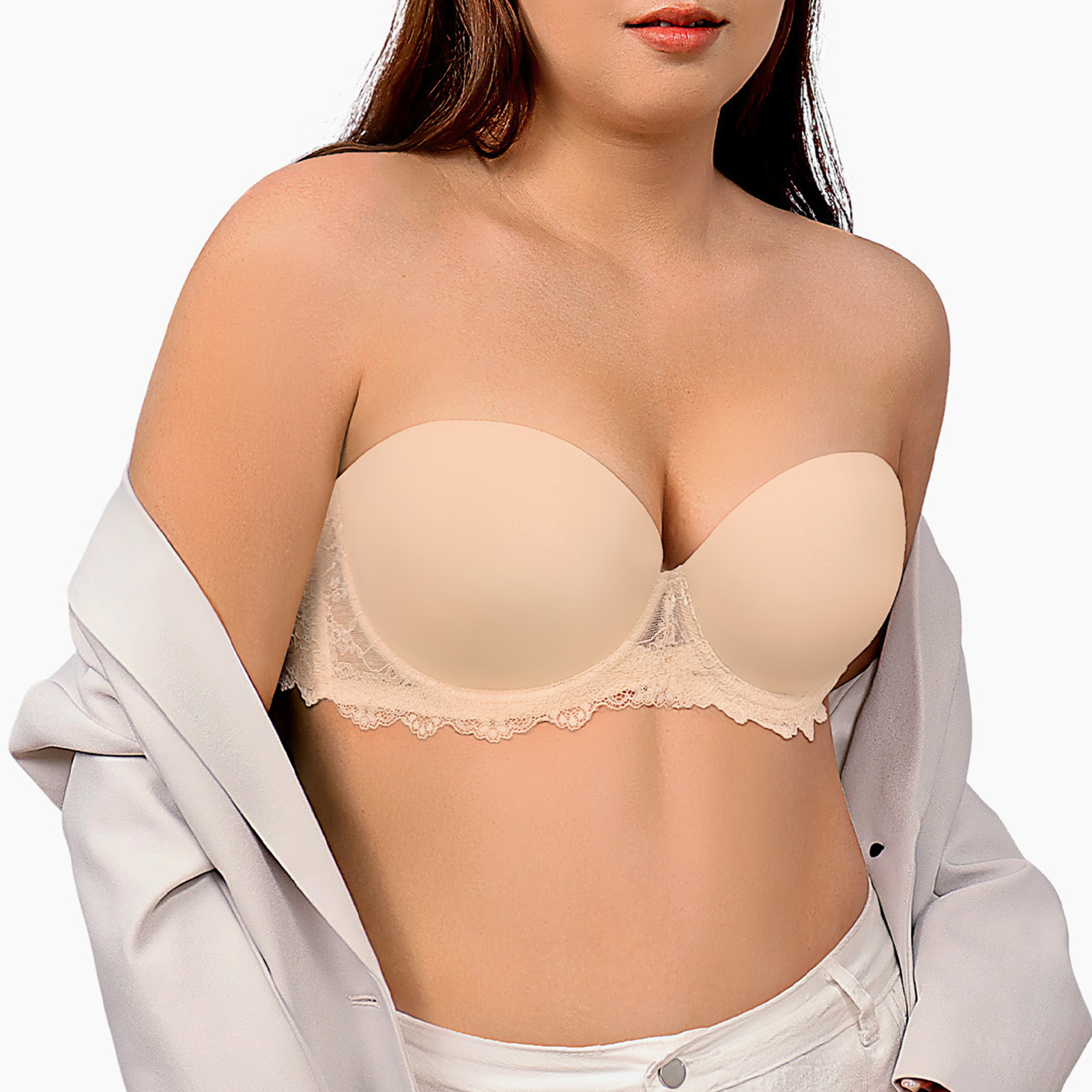 New Women Bras Sexy Lingerie L - Convertible Bra Multiway บทวิจารณ์และราคา