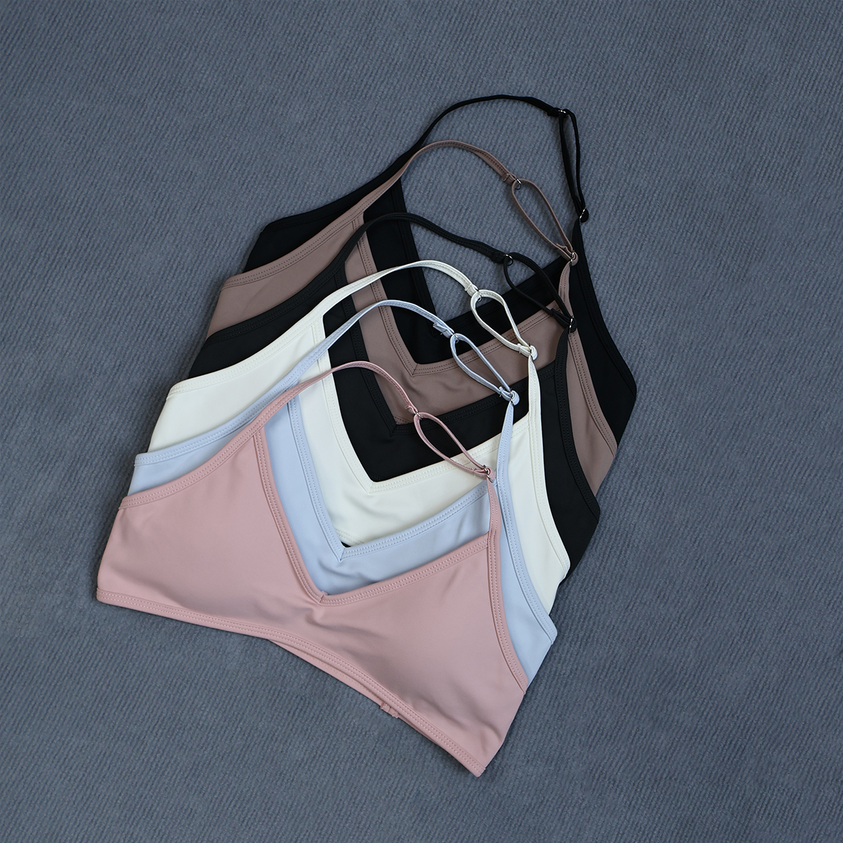 Women's Summer Halter Neck Pad - Sports Bra Racerback บทวิจารณ์และราคา