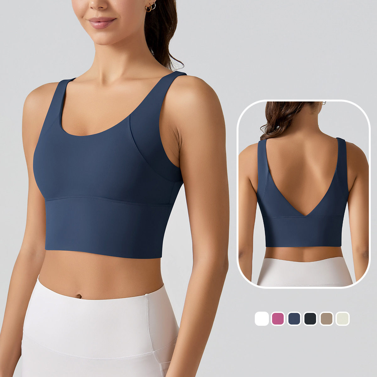 1PC New Yoga Tank Top Summer S - Plunge Bra Push Up บทวิจารณ์และราคา