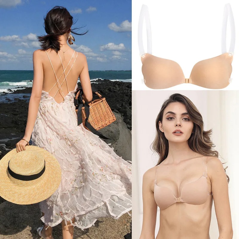 Nipple Cover Invisible Bra Lin - Backless Bra Sticky บทวิจารณ์และราคา