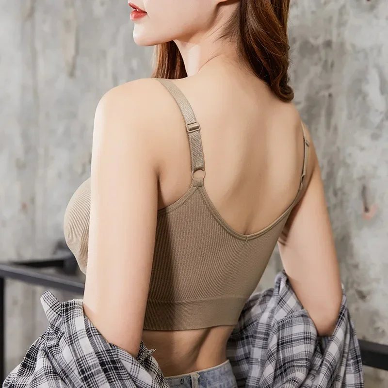 Sexy Seamless Brassiere Bras f - Sleep Bra Bralette บทวิจารณ์และราคา