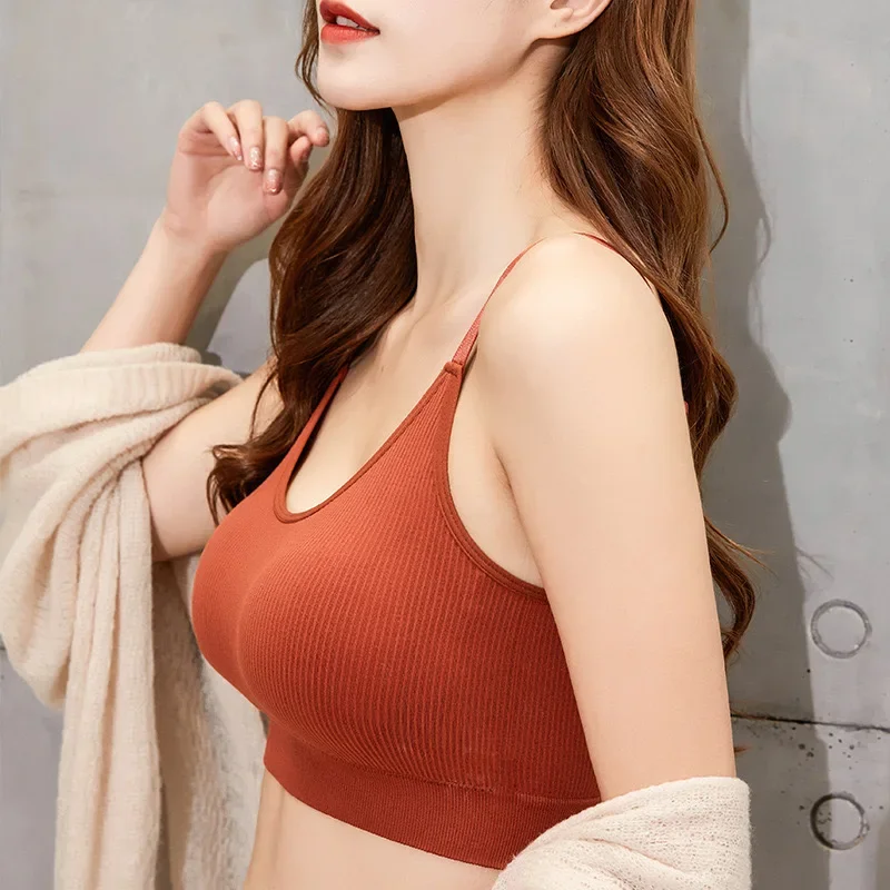 Sexy Seamless Brassiere Bras f - Sleep Bra Bralette บทวิจารณ์และราคา