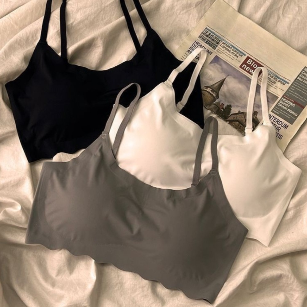 Seamless Bra for Women Ice Sil - Sleep Bra Bralette บทวิจารณ์และราคา